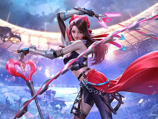 为游戏《魂斗罗：归来》创作的角色插图