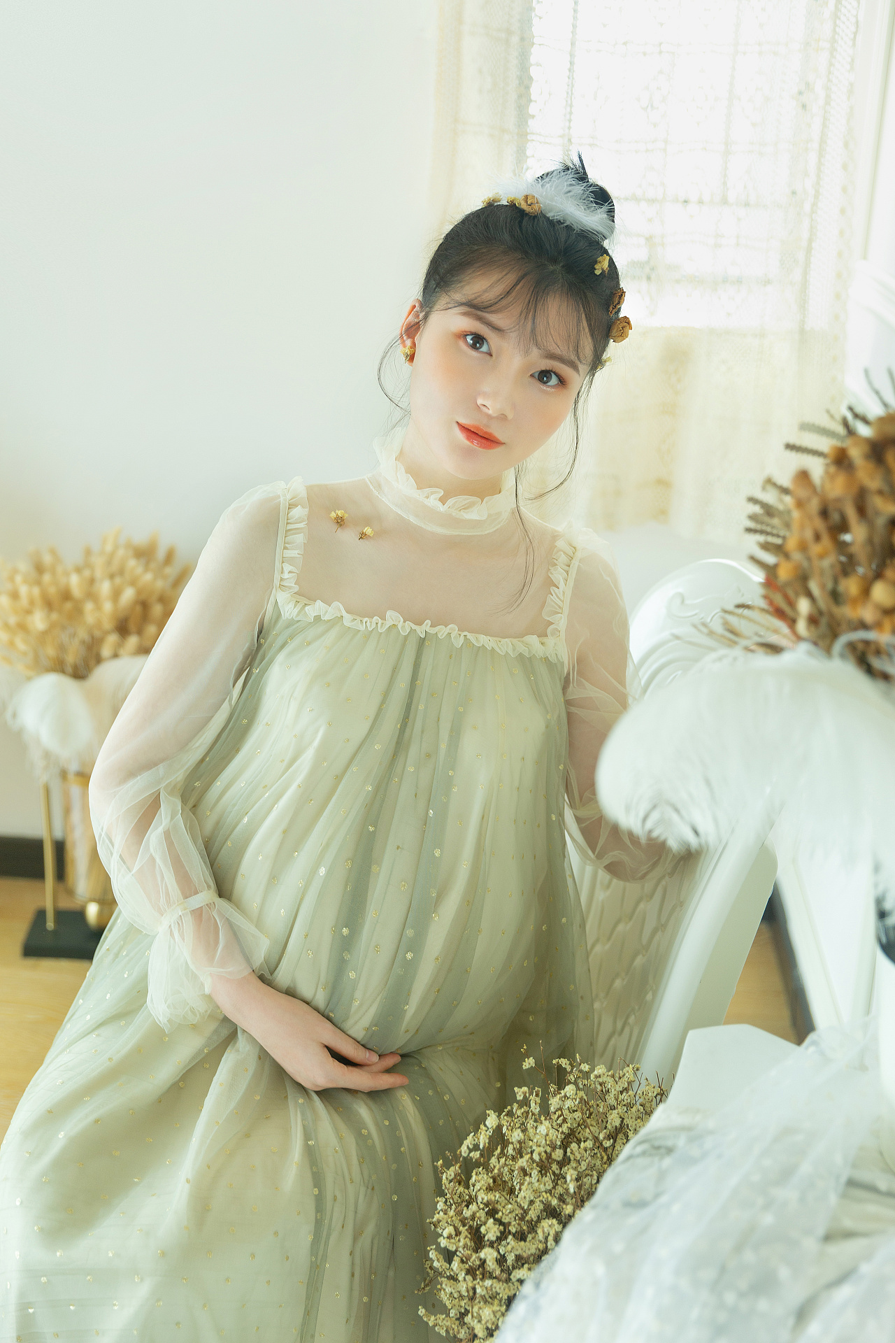 深圳孕妇写真拍摄文艺孕妇照女摄