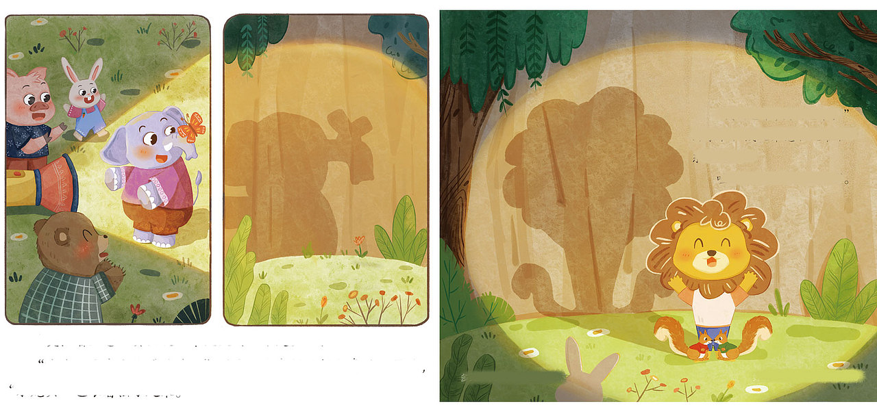 《好朋友变变变》小绘本（图ZMzU1MzcwNTQ0） - 绘本 - 站酷设计师鱼叁喵原创素材 - 站酷ZCOOL