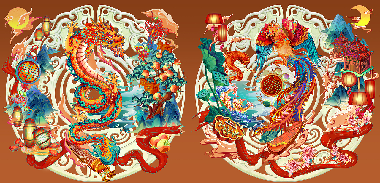 尊尼获加蓝牌威士忌-酒包装插画——合集（图ZMzAxMzUyMzI4） - 商业插画 - 站酷设计师奈莫NEMO原创素材 - 站酷ZCOOL