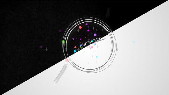 AE模板|简洁动态美丽视频动画标志新闻体育节目游戏