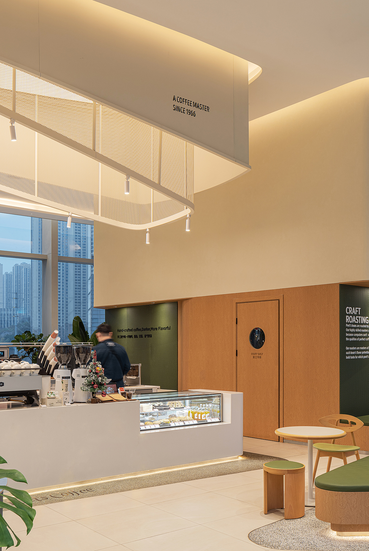 Peet‘s皮爷咖啡重庆IFS·共享山城（图ZMzcwOTI3ODk2） - 商业空间设计 - 站酷设计师UND设计事务所原创素材 - 站酷ZCOOL