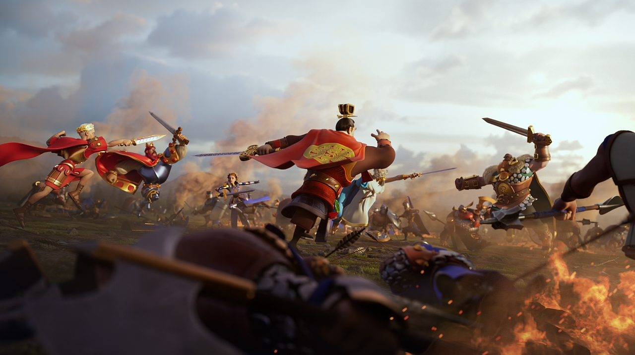 万国觉醒Rise of Kingdoms CG（图ZMzY0NzE3MzIw） - 动画/影视 - 站酷设计师SolidStudio原创素材 - 站酷ZCOOL