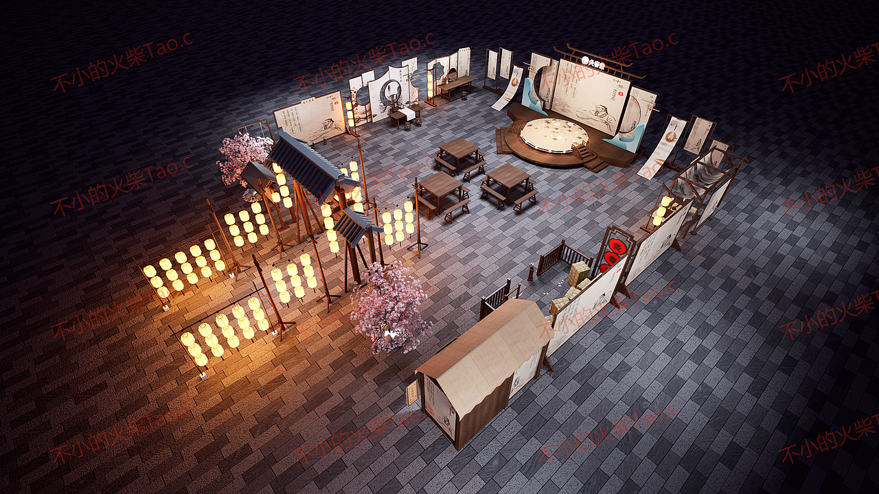 灸春堂-活动布置