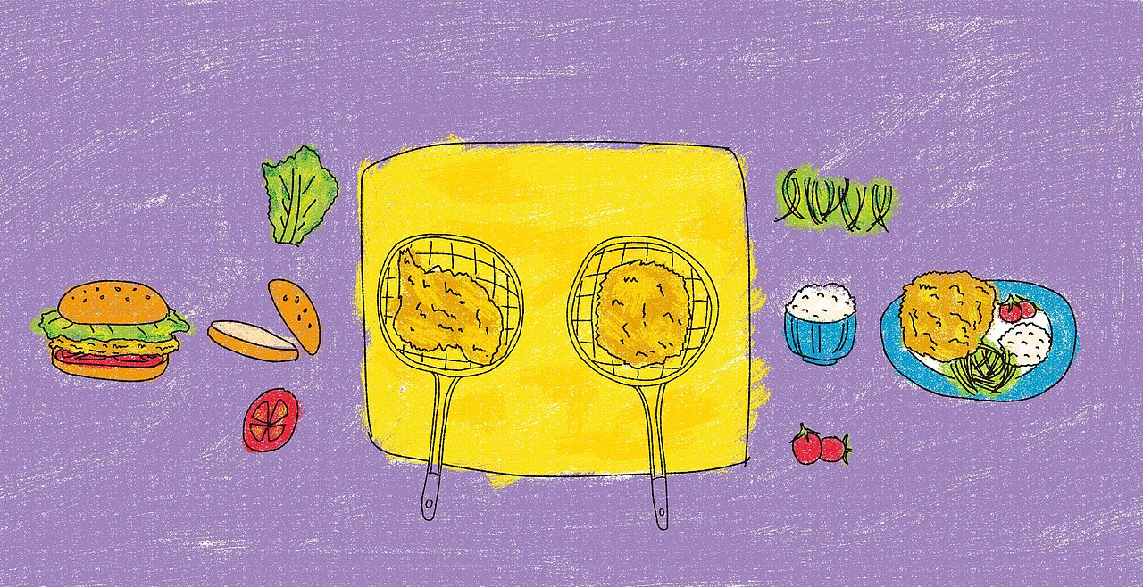 垃圾食品与一般食品