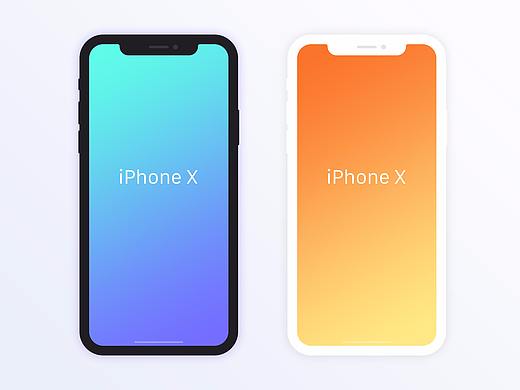 iPhone X PSD Mockup