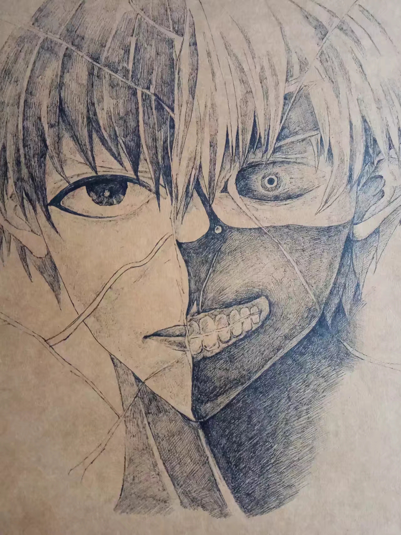 动画临摹作品,中性笔作品|动漫|动画片|z14222055_原创作品-站酷zcool