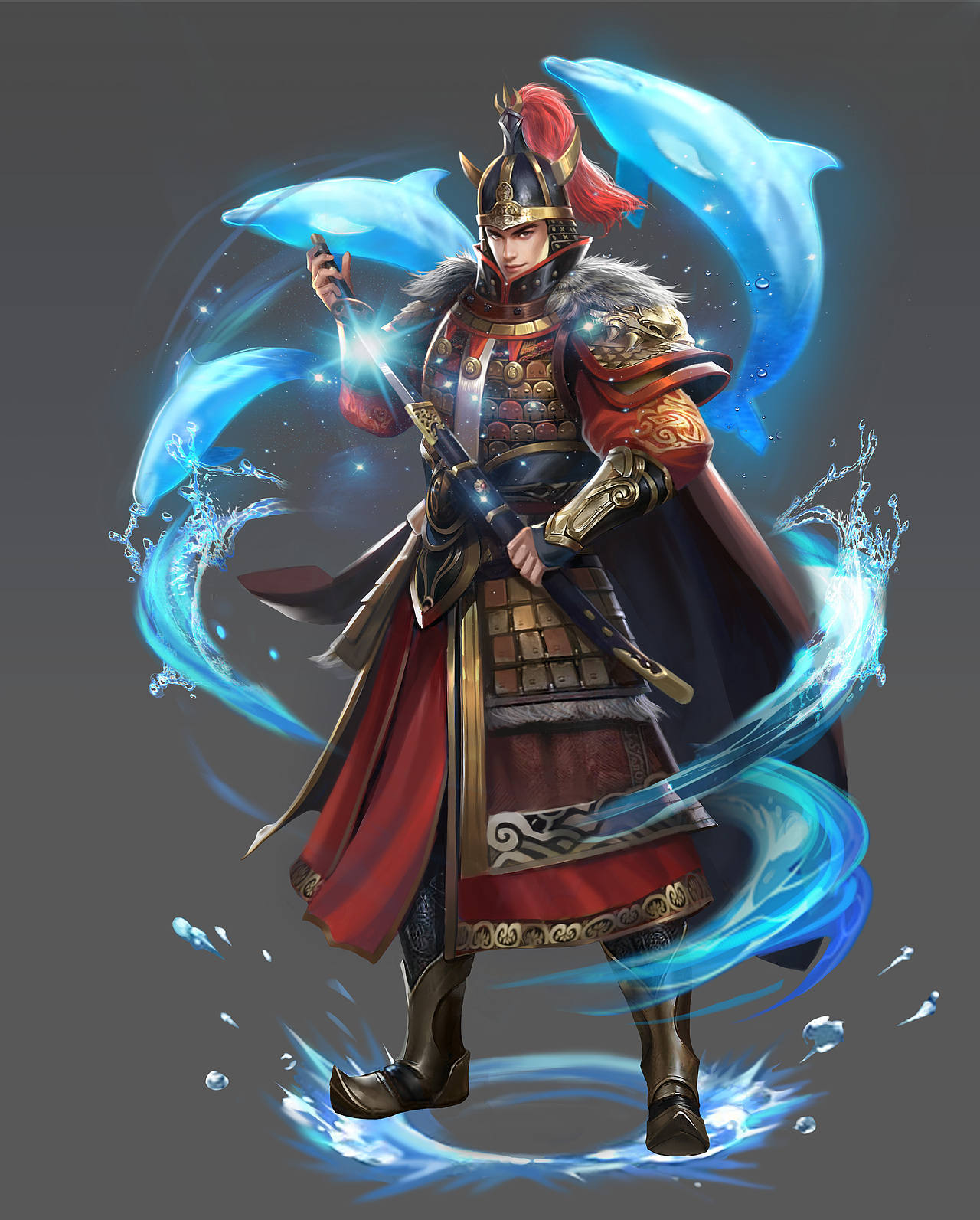 华夏英雄传-2019|插画|游戏原画|贾澳 - 原创作品 - 站酷 (zcool)