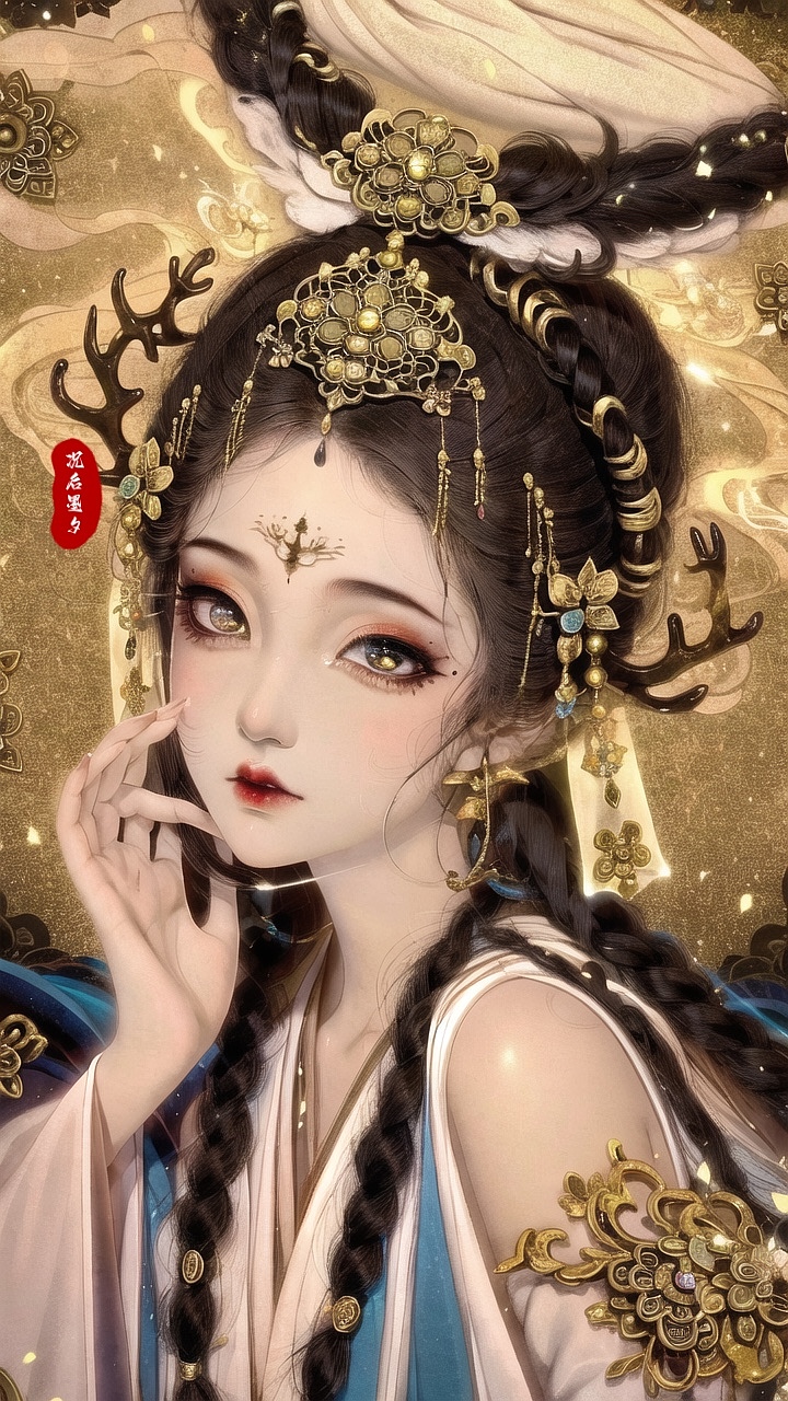 AI绘画(鹿)