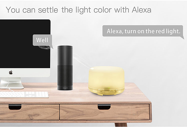 智能香薰加湿器天猫精灵语音控制