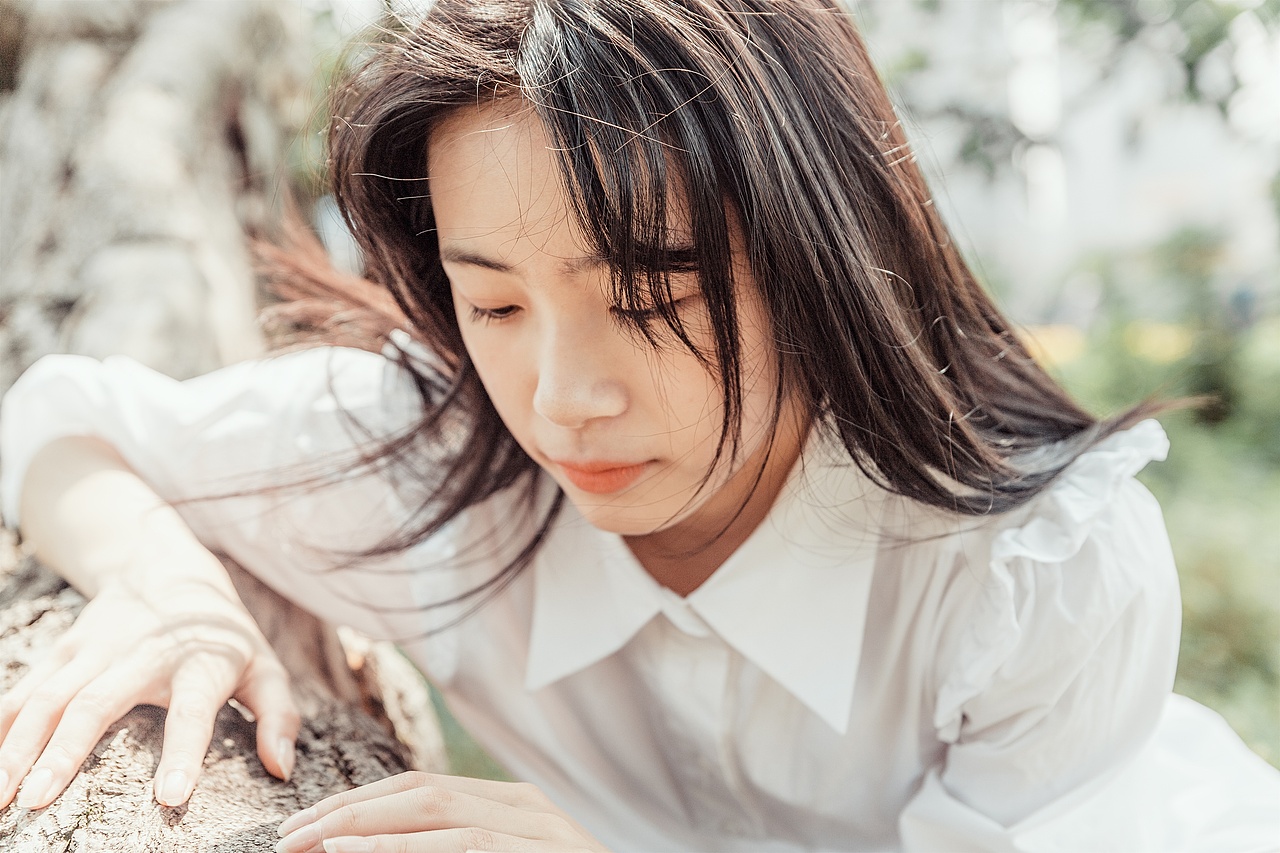 初春的少女（图ZMjE0MjYxNzE2） - 人像摄影 - 站酷设计师WOFE红薯原创素材 - 站酷ZCOOL