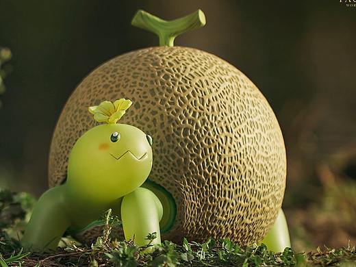 【样品涂装】蜜瓜乌龟 