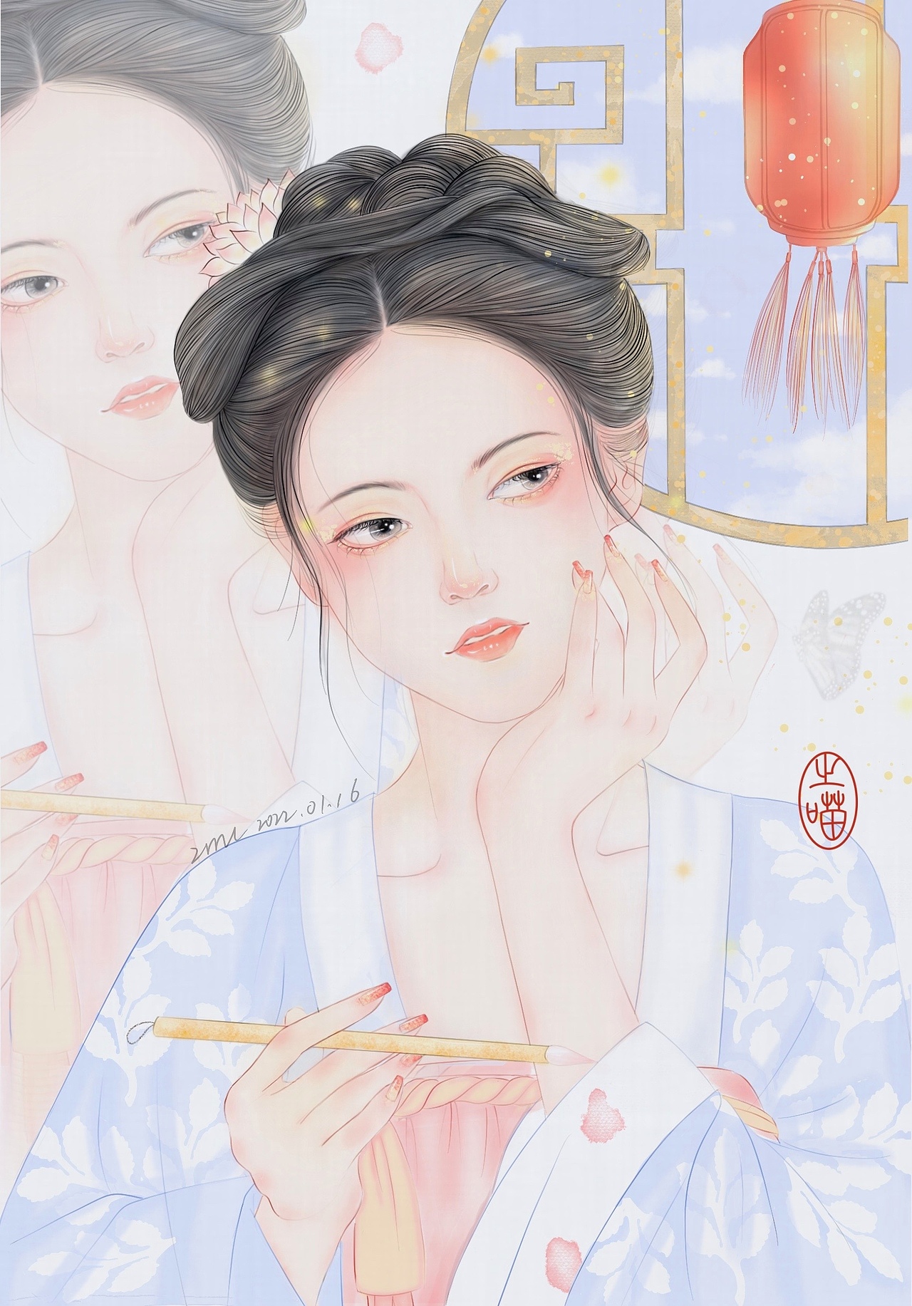 原创古风人物