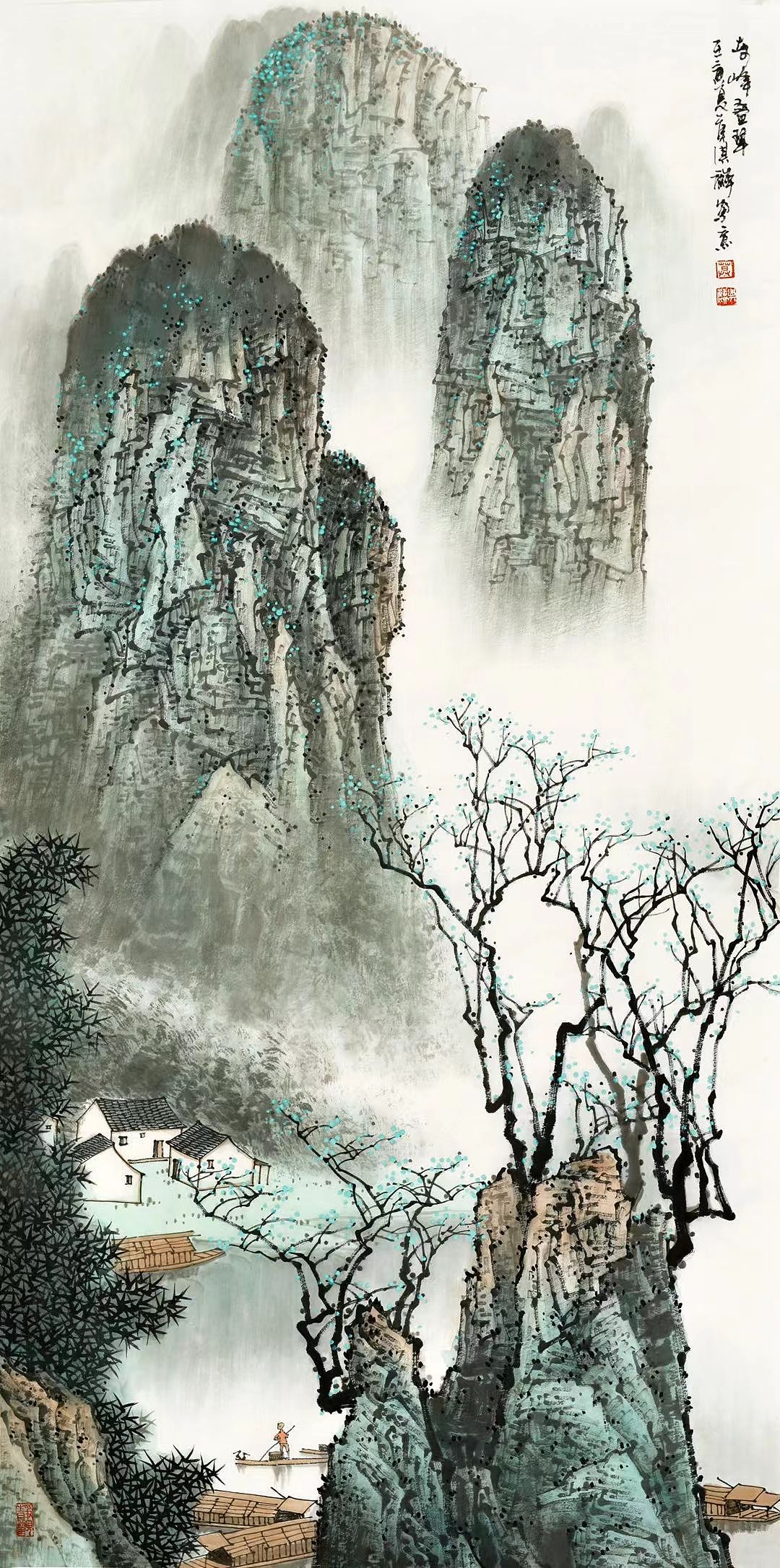 当代女白雪石～莫淇麟作品欣赏（图ZMzE4OTAwNTI4） - 绘画 - 站酷设计师卖画15175414393原创素材 - 站酷ZCOOL