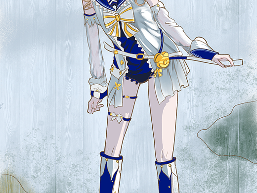 Cos 女（個人主頁-ZNjkyMDE0MzY=） - 其他動漫 - 站酷設(shè)計師Cleanna原創(chuàng)素材 - 站酷ZCOOL