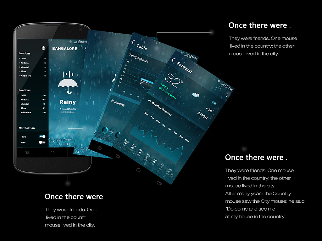 天气app（图ZMjc4MTcwMzI=） - PPT/Keynote - 站酷设计师兰韵指尖原创素材 - 站酷ZCOOL