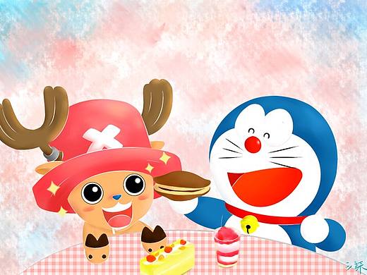 乔巴和多啦A梦