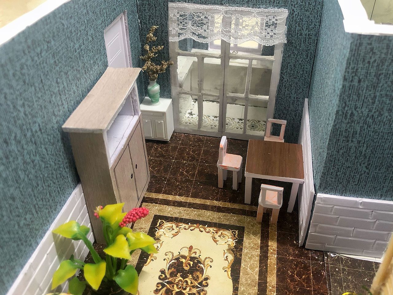 纯手工室内设计模型