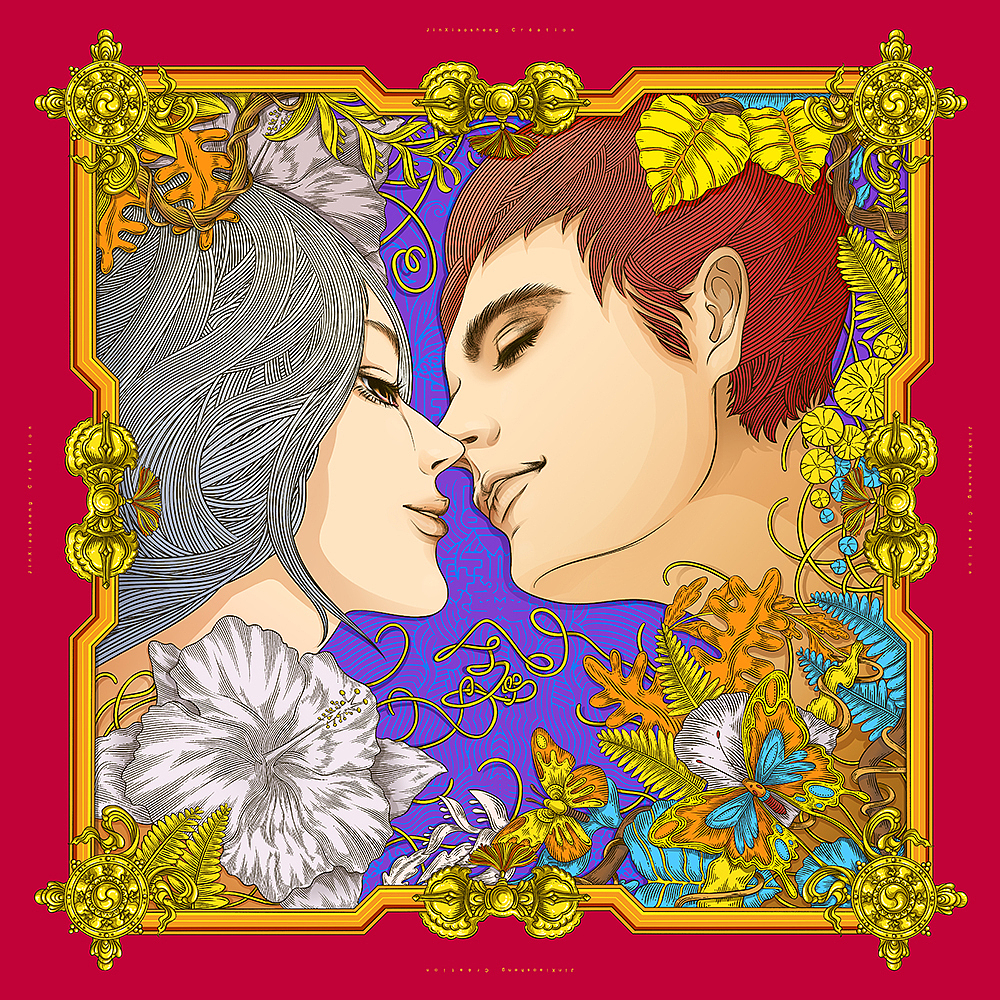 原创 | 半亩园美术馆作品艺术展之金小生（图ZNTkwNTc3MjA=） - 绘画 - 站酷设计师金小生原创素材 - 站酷ZCOOL