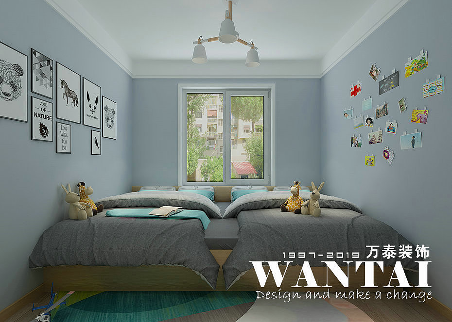 泰安和园装修 | 北欧 116 m² 装修效果图 —— 张莎莎