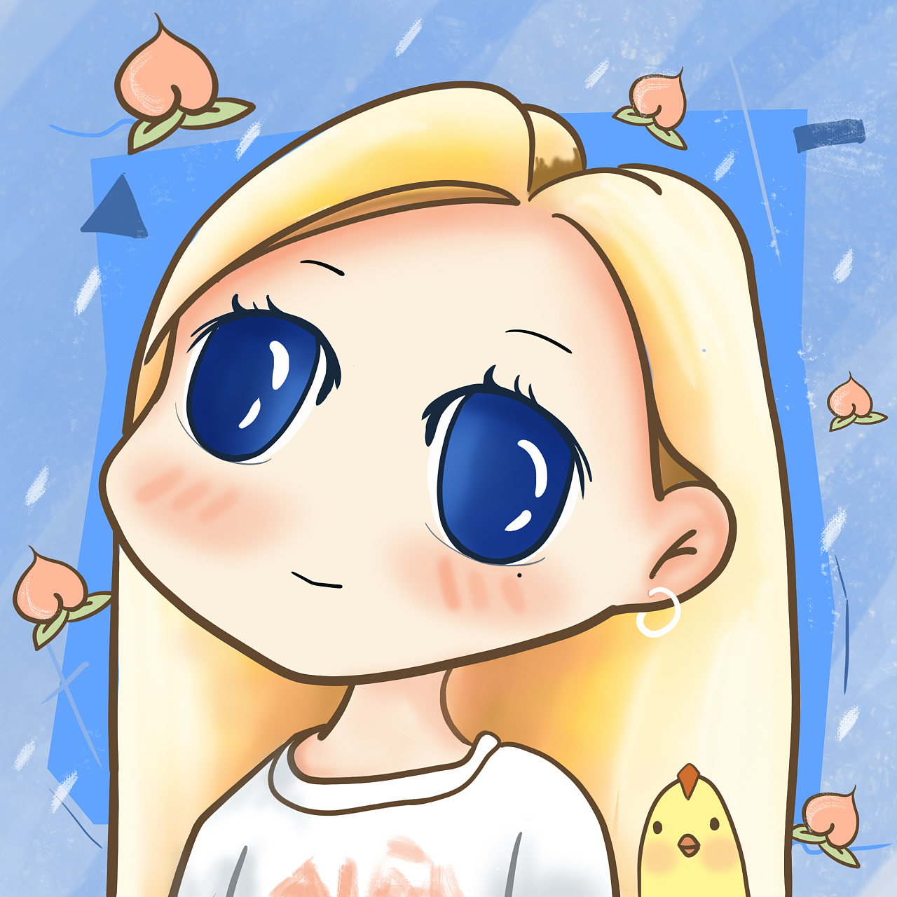 q版动漫半身|动漫|其他动漫|一个图层 - 原创作品 - 站酷 (zcool)