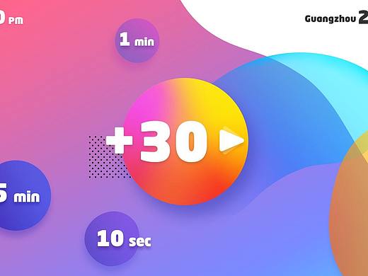 美的全触屏微波炉概念动效