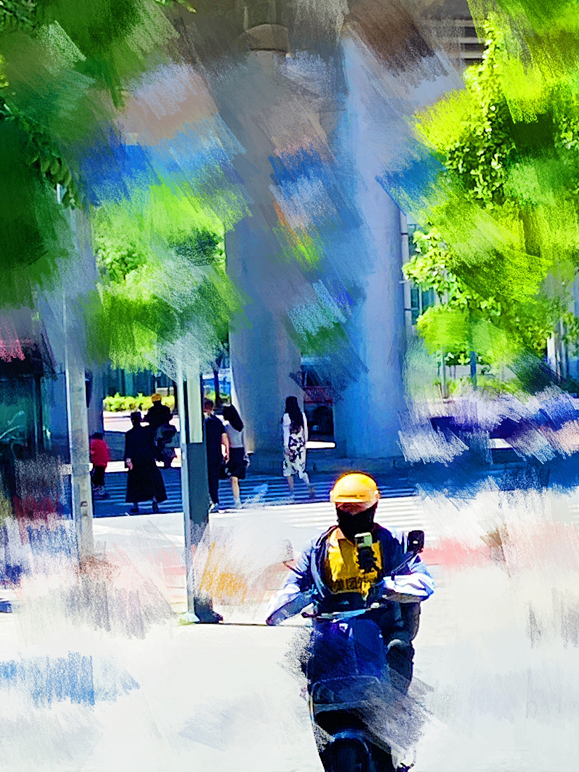 刘勇良画意摄影:来去匆匆