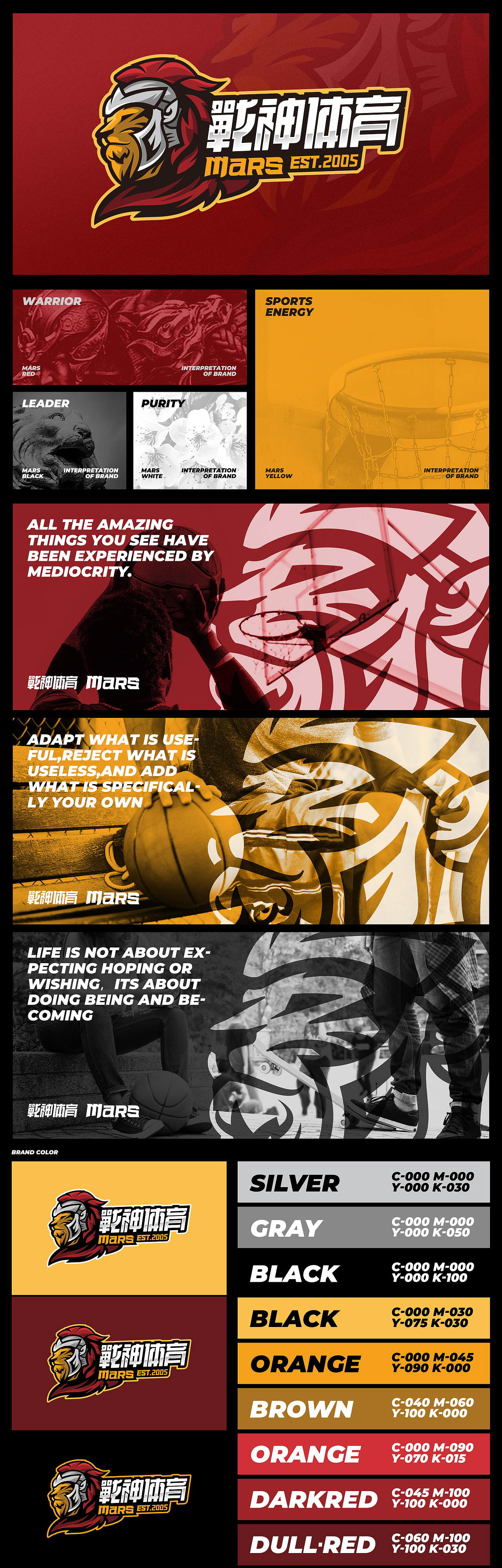 MarsSport战神体育VI设计 篮球