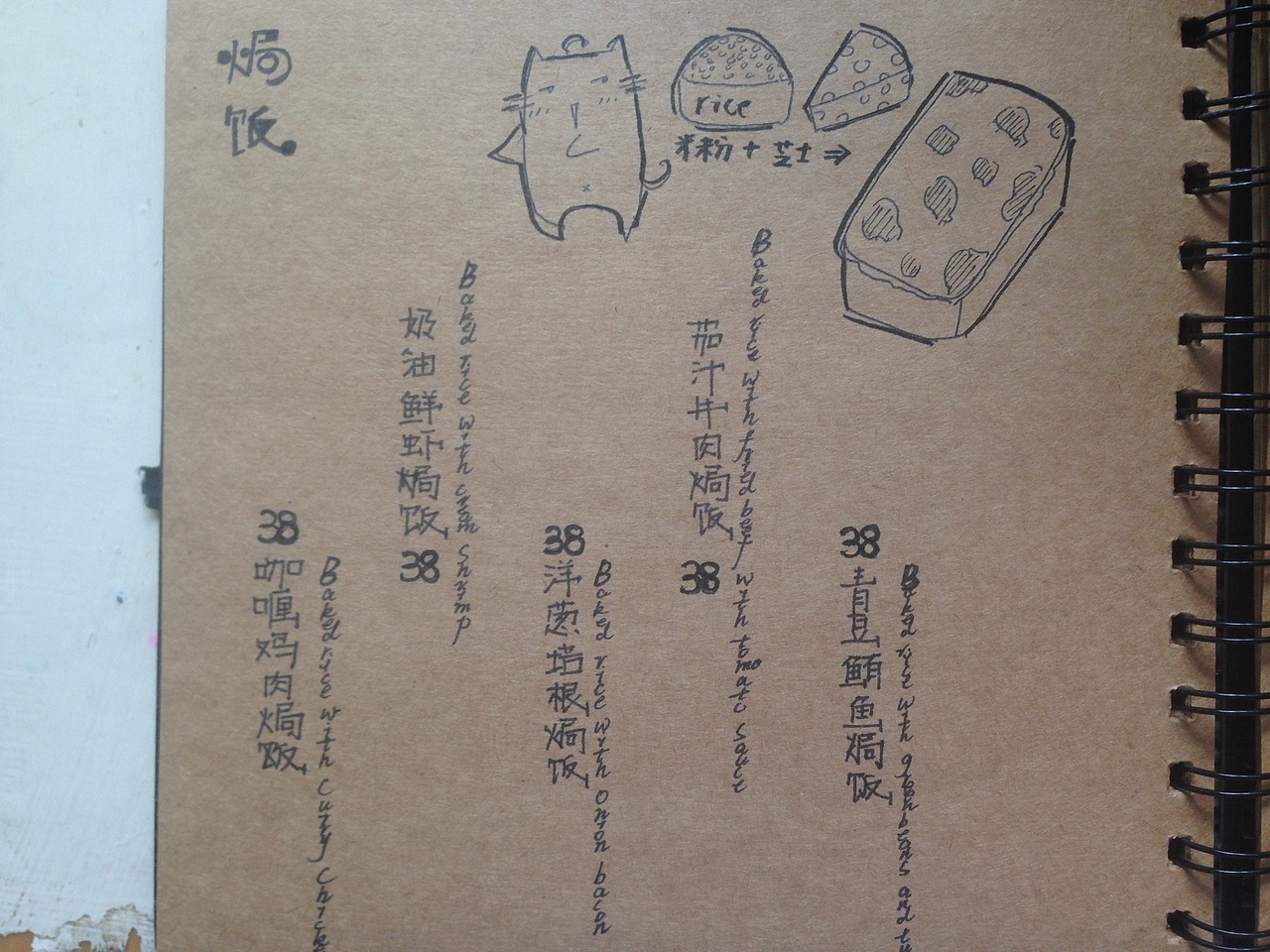【手绘菜谱第三弹】素人甜品（图ZMjA0MzI2NzY=） - 商业插画 - 站酷设计师dami0910原创素材 - 站酷ZCOOL