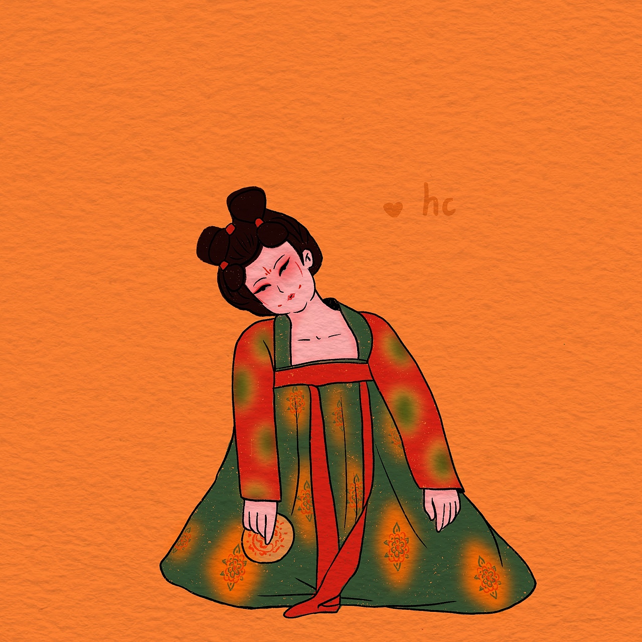 唐宫夜宴舞蹈中的小姐姐们