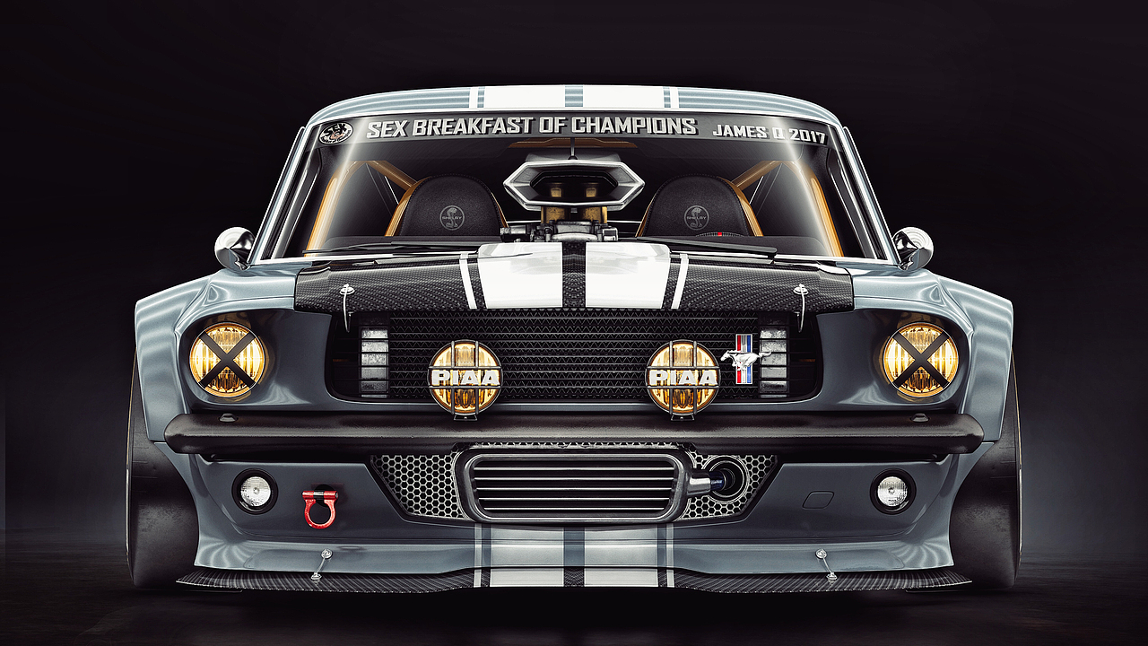 FORD Mustang 1965（图ZOTgzNjM1OTY=） - 机械/交通 - 站酷设计师James_Q原创素材 - 站酷ZCOOL