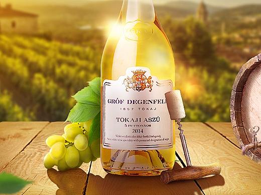 葡萄酒海报练习