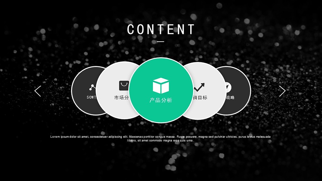 营销部门年度工作汇报PPT模板