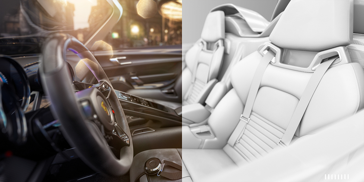 保时捷/918&Cayman GT4_CGI