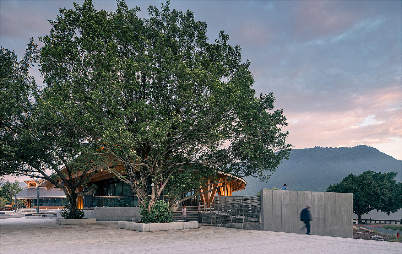 『建筑空间摄影』云阳滨江公园中心广场