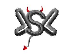 一组毛茸茸的字体