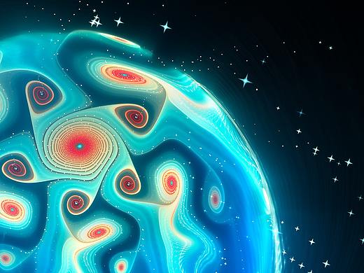 我的分形宇宙系列之——漩涡世界
