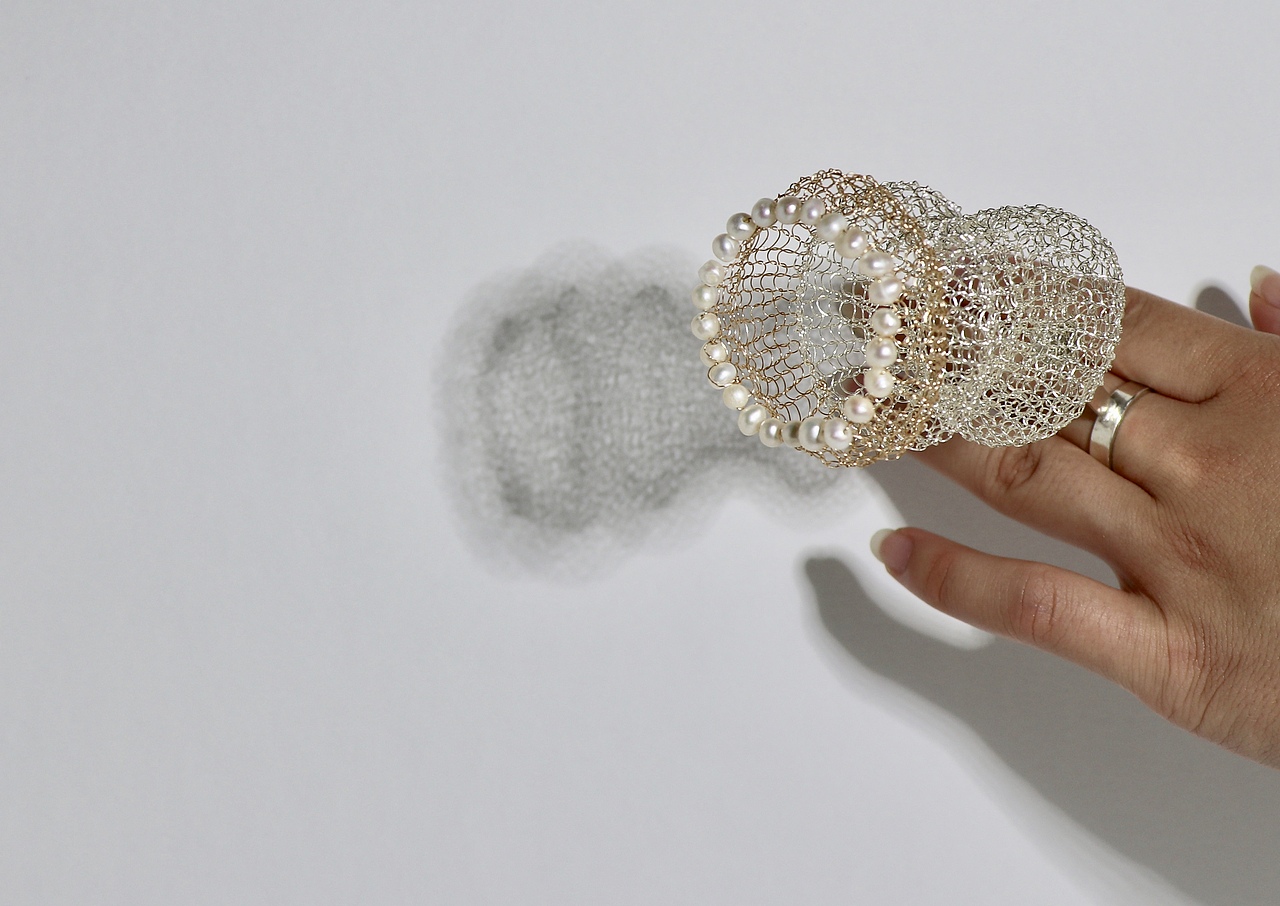 金属编织作品（图ZMTY1Njg4MDgw） - 首饰设计 - 站酷设计师啊啊啊啊猪肉原创素材 - 站酷ZCOOL