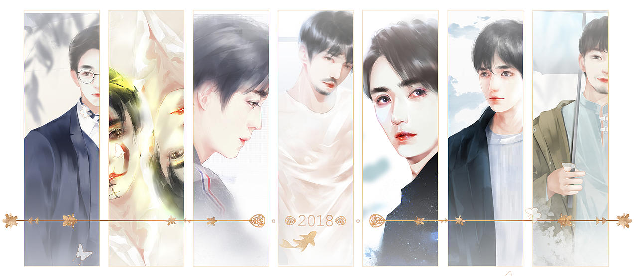 2018总结（图ZMTM5NTQ5NjE2） - 创作习作 - 站酷设计师容隐呀原创素材 - 站酷ZCOOL