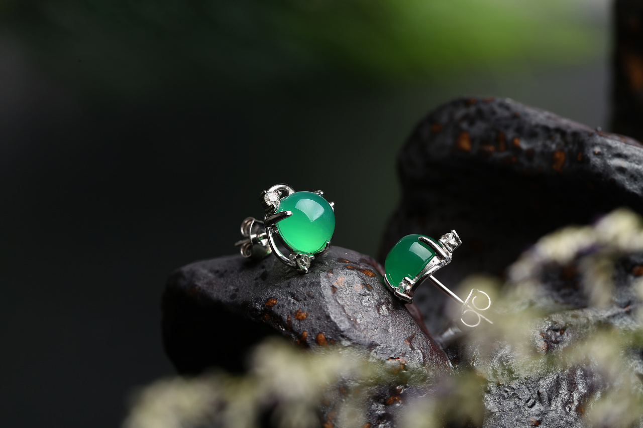 珠宝玉髓饰品摄影