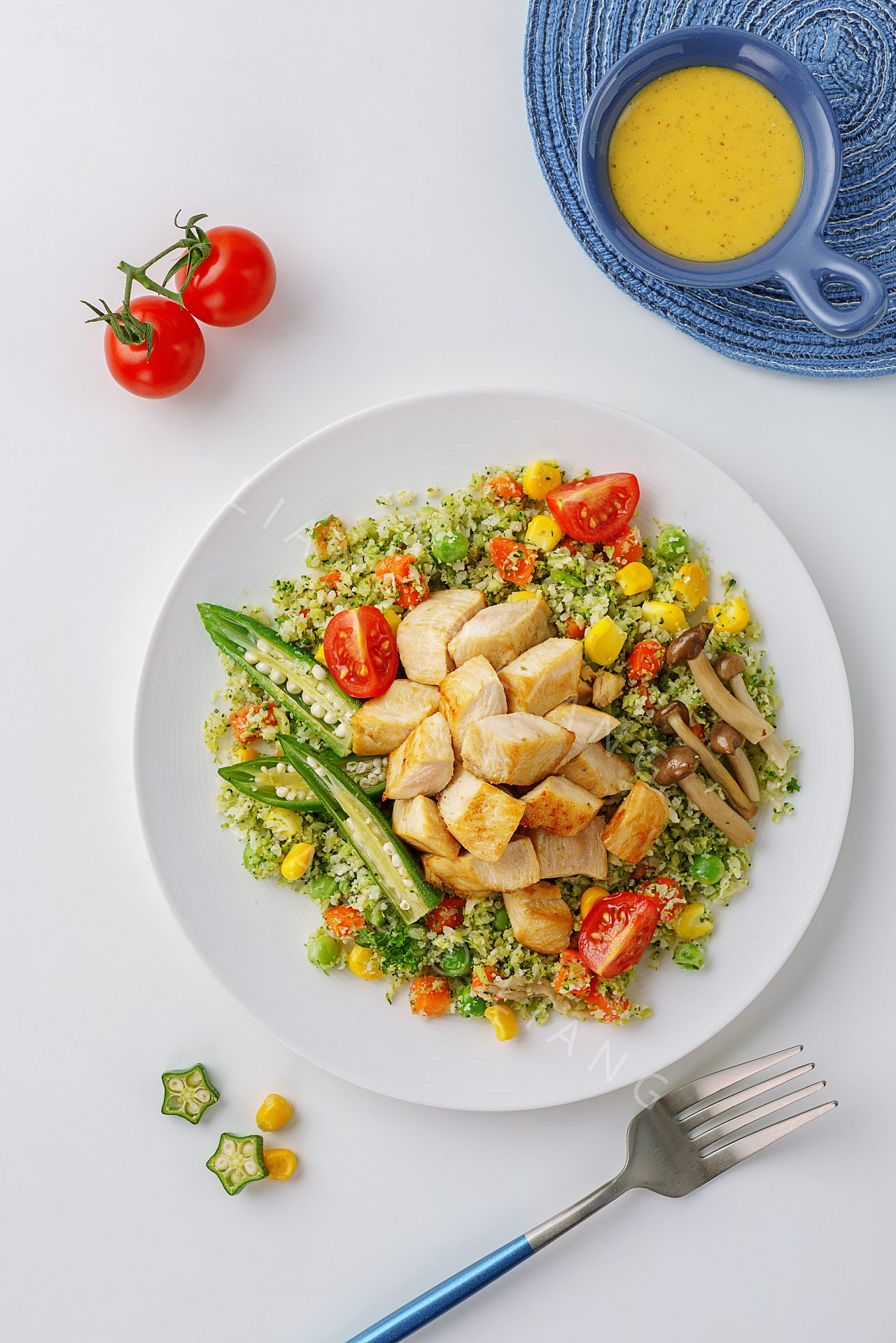 『美食摄影』鸡排 | 早餐轻食