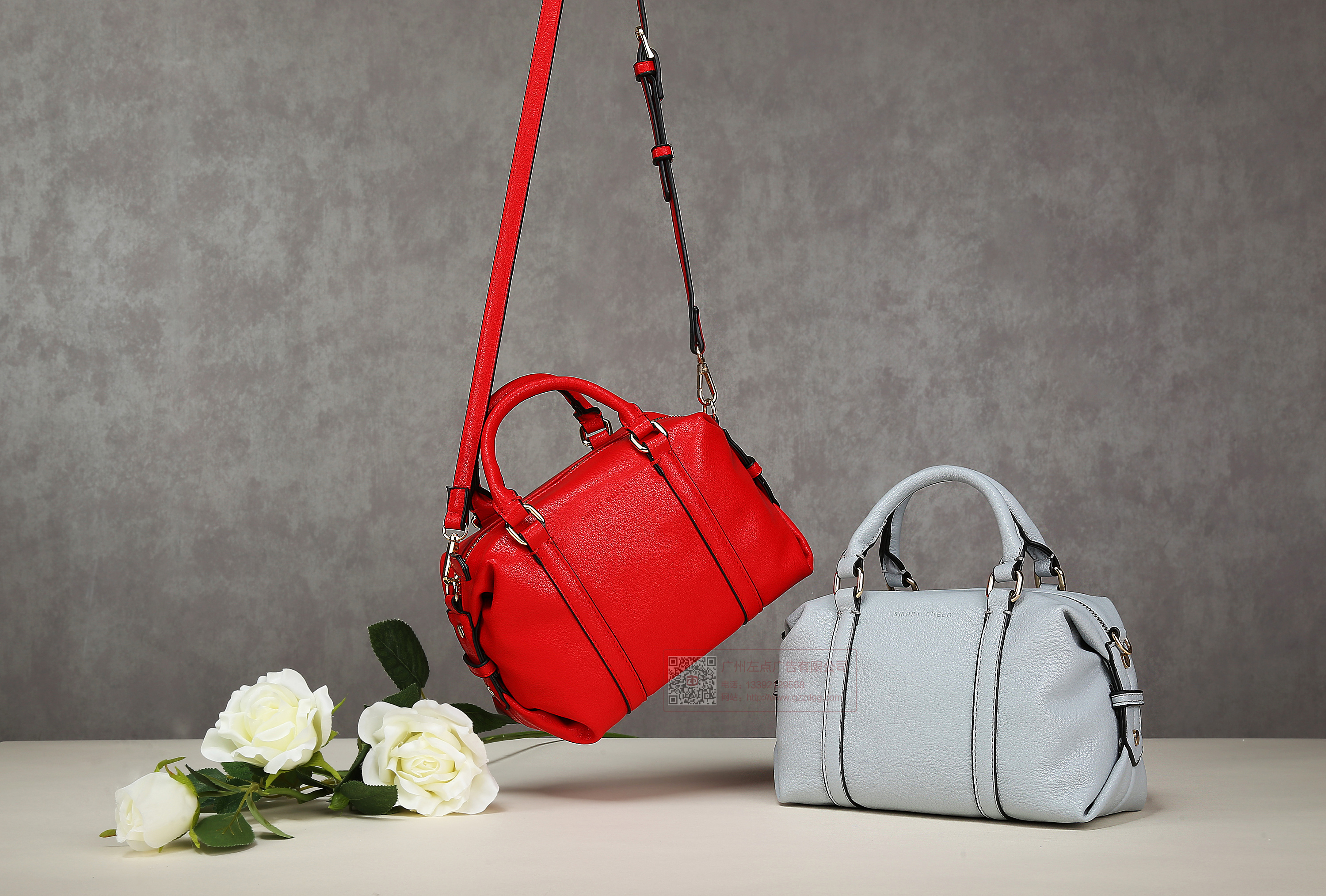 ins风小清新风简约风性冷淡风真皮包包女包拍摄_左点广告-站酷zcool