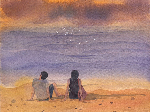 七夕插画