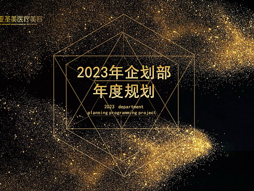 2023欧亚圣美医美年度企划营销方案-81P