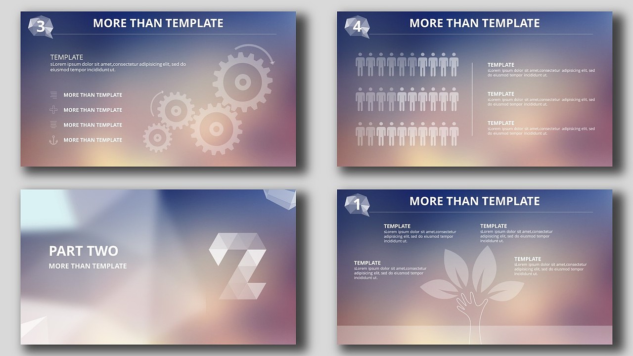 IOS多边形完美结合模板12（干净透彻，潮流霸气）（图ZOTk0Nzk2ODQ=） - PPT/Keynote - 站酷设计师叶兵PPT原创素材 - 站酷ZCOOL