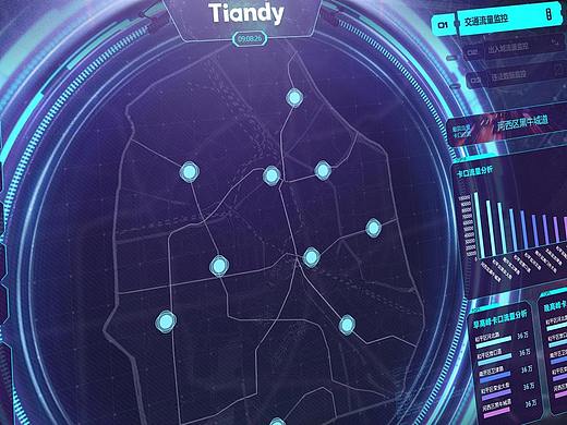 数据大屏-Tiandy