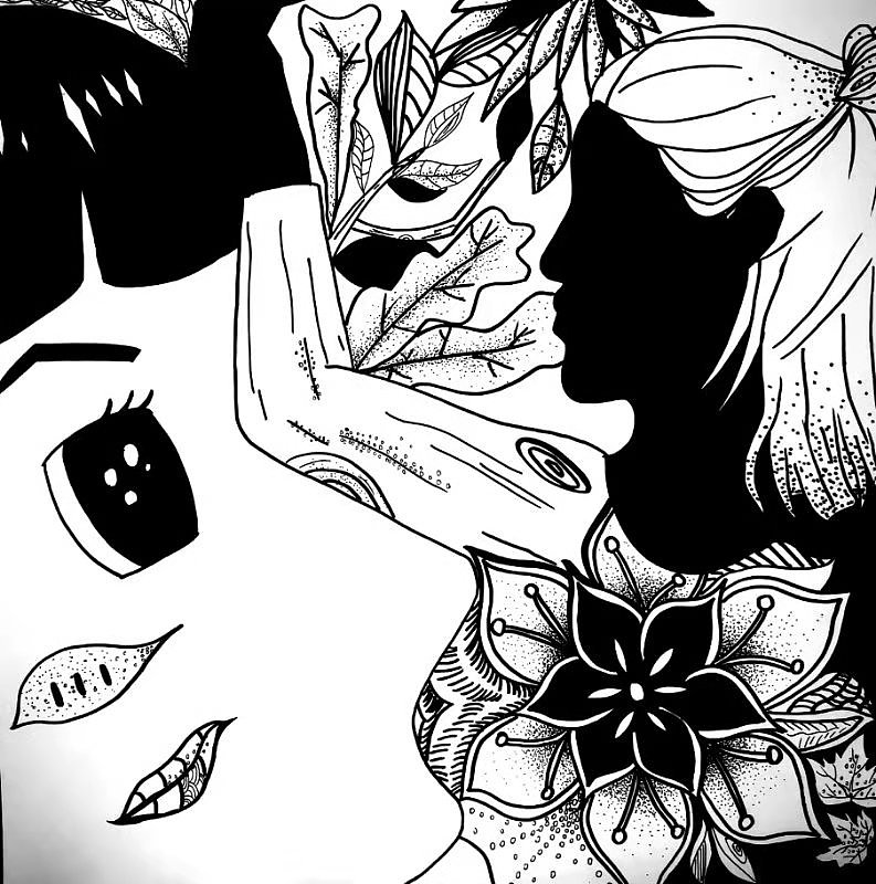 设计学类196班正负形构成作业