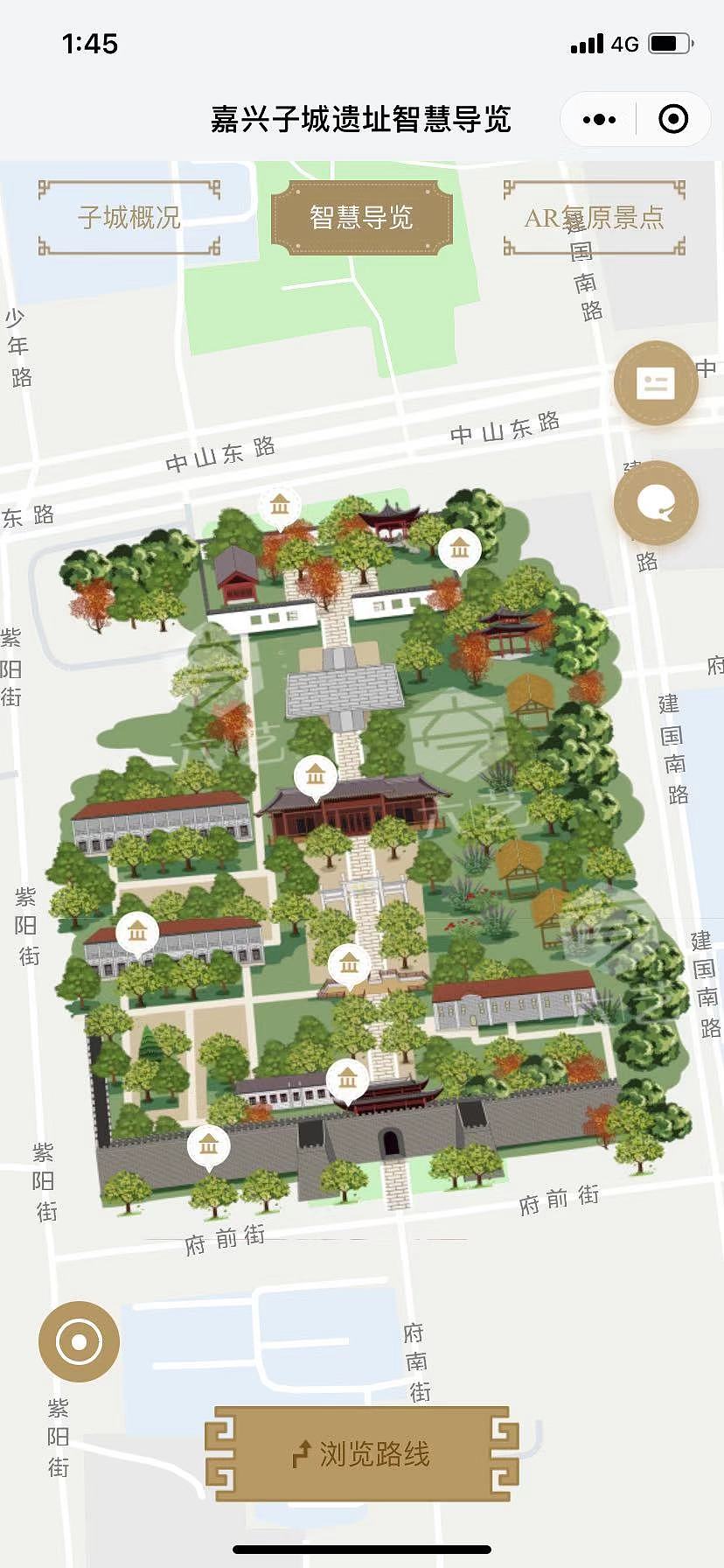 手绘地图定制h5小程序制作设计