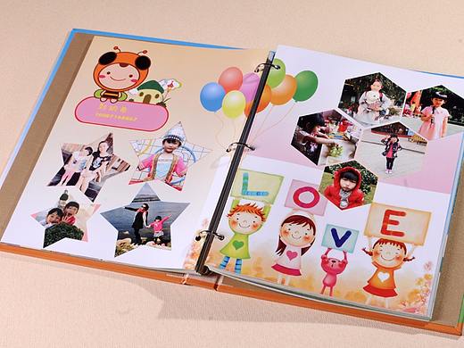 池州幼儿园纪念册定制|幼儿园成长纪念册-顺时针纪念册