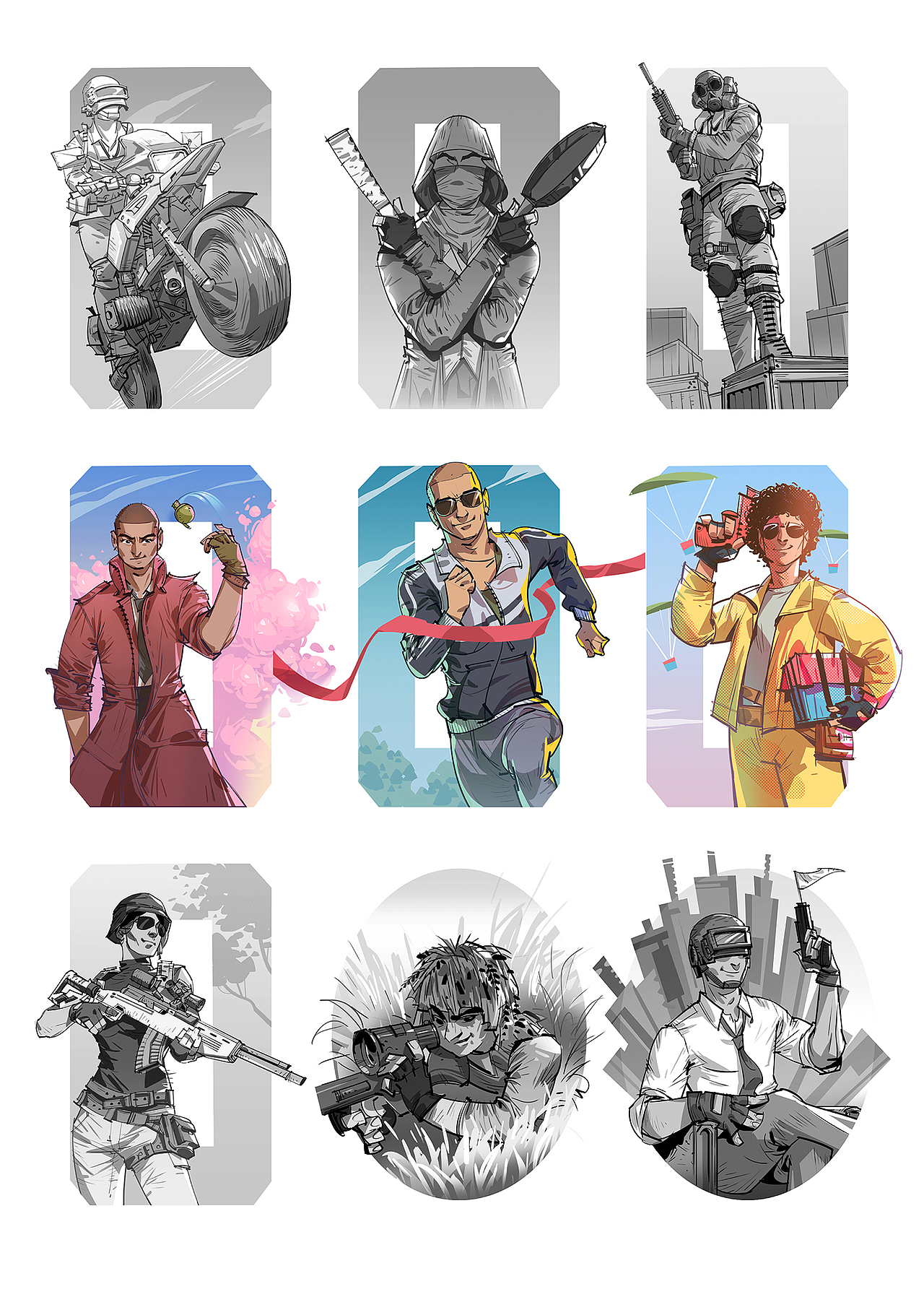 绝地求生:刺激战场 国际版 事件TVC+海报 Layout